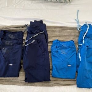 FIGS Scrubs - Navy or Royal Blue